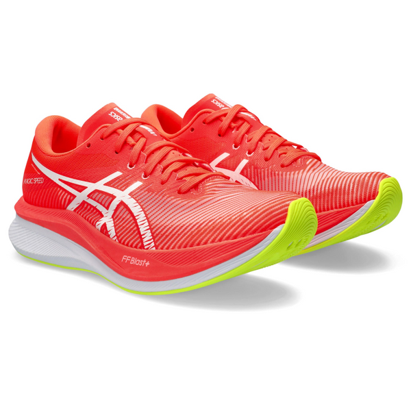 ASICS MAGIC SPEED 3 (Women's) SUNRISE RED/WHITE