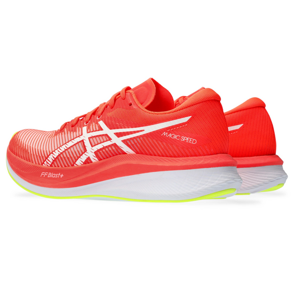 ASICS MAGIC SPEED 3 (Women's) SUNRISE RED/WHITE