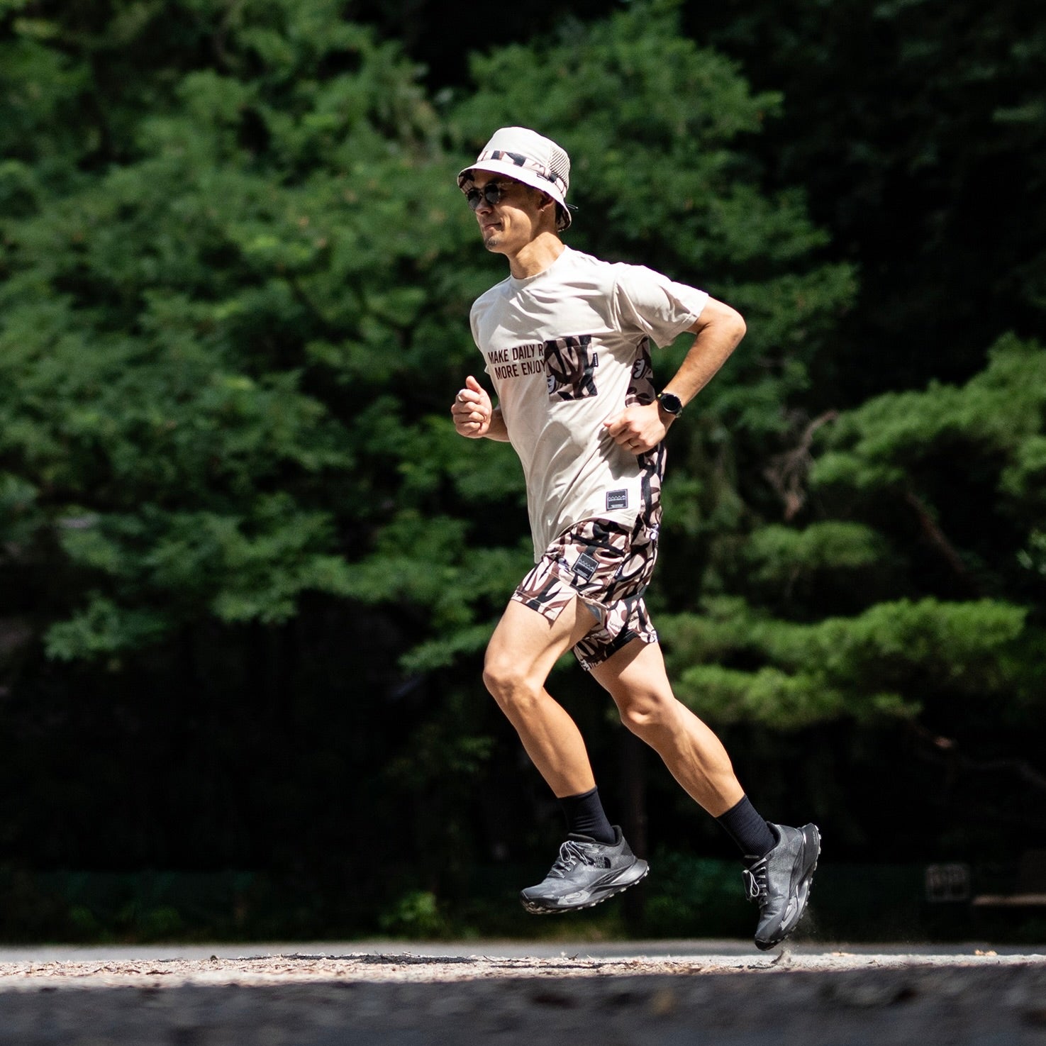 MMA × Takumi Okada Camo 7-pockets Shorts
