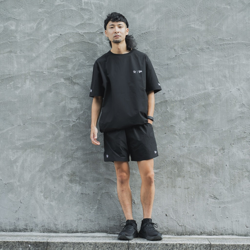 【展示サンプル】NEW ERA × Runtrip Utility Short Pants (Black)