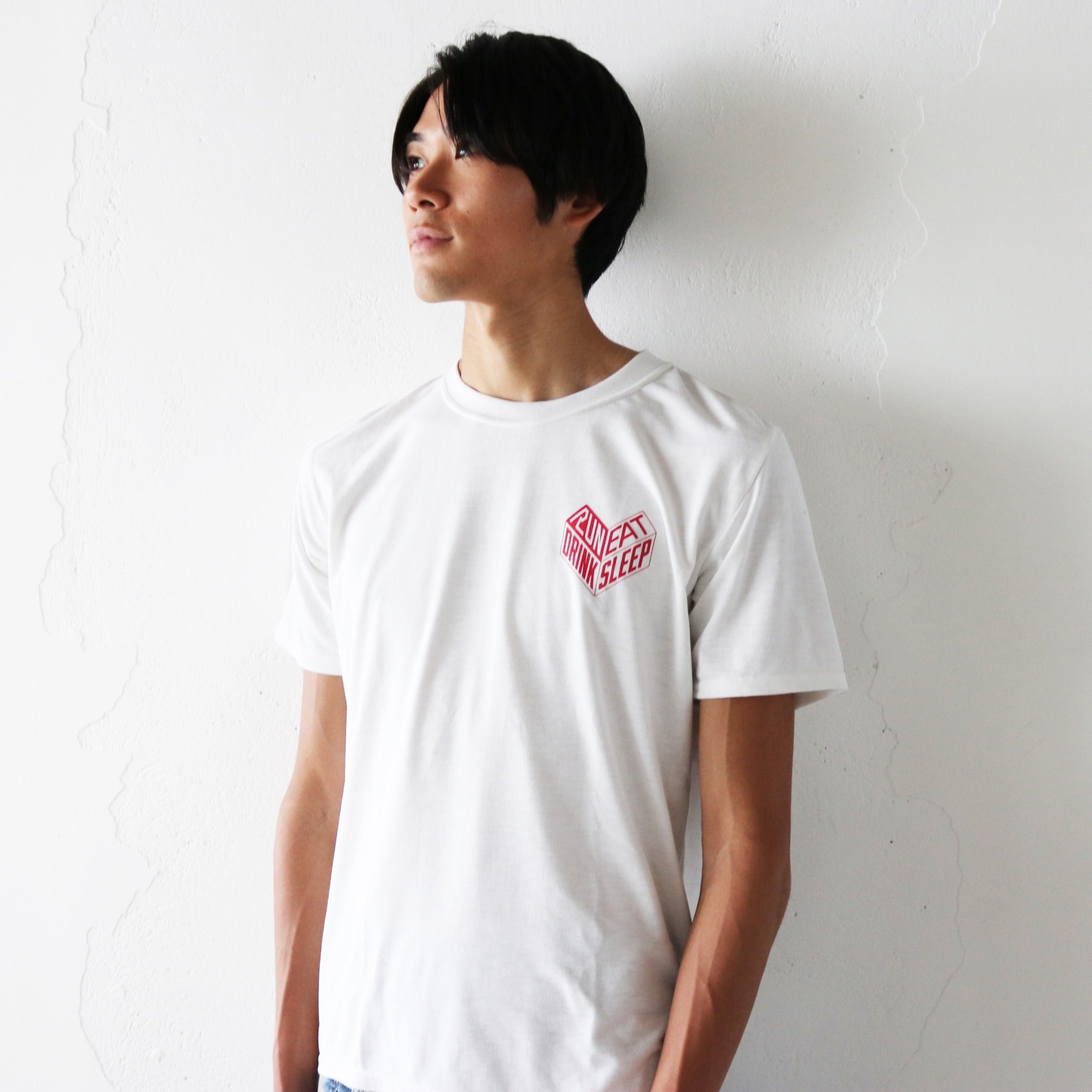 EAT DRINK SLEEP RUN / HEART Tee