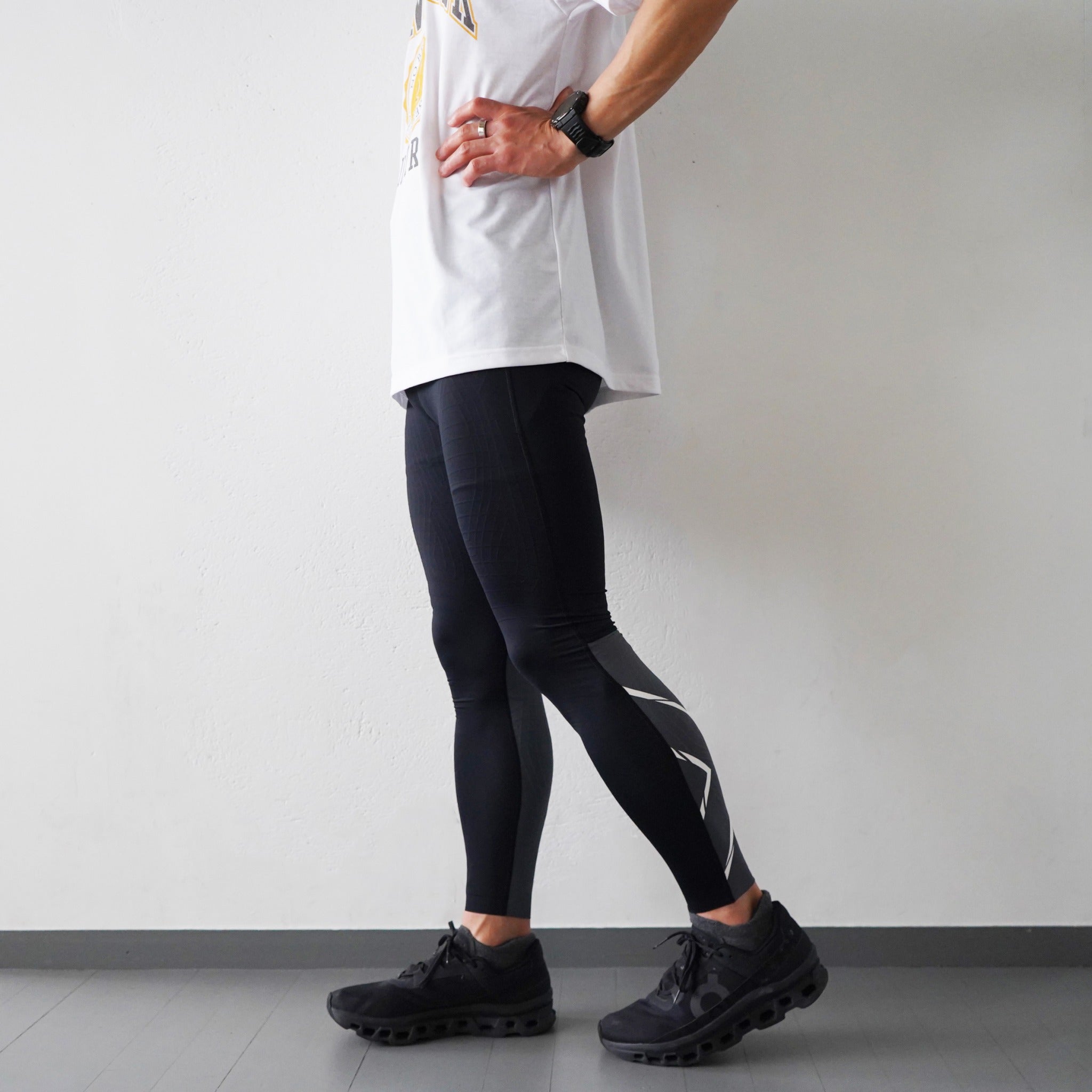 2XU | MCS Men's Lightspeed React Compression Tights (Long Tights)