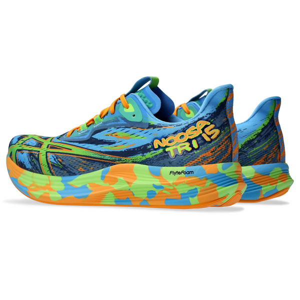 ASICS NOOSA TRI 15（Men's） WATERSCAPE/ELECTRIC LIME