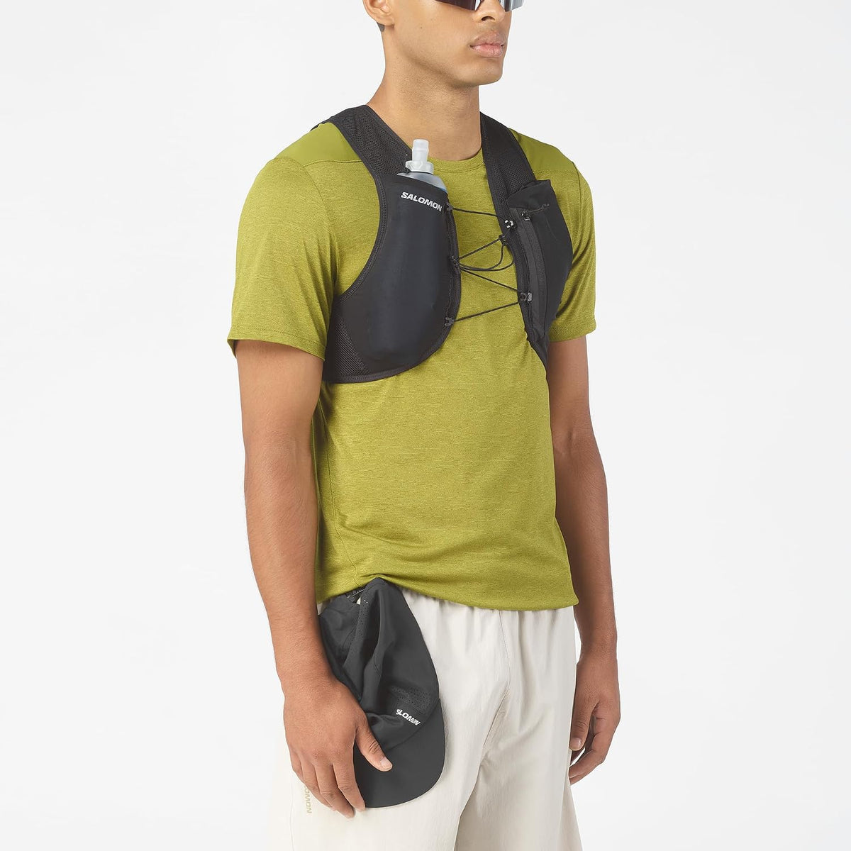 SALOMON HYDRA ACCESS 4 ONE FLASK ユニセックス ランニングベスト（フラスク1個付属）