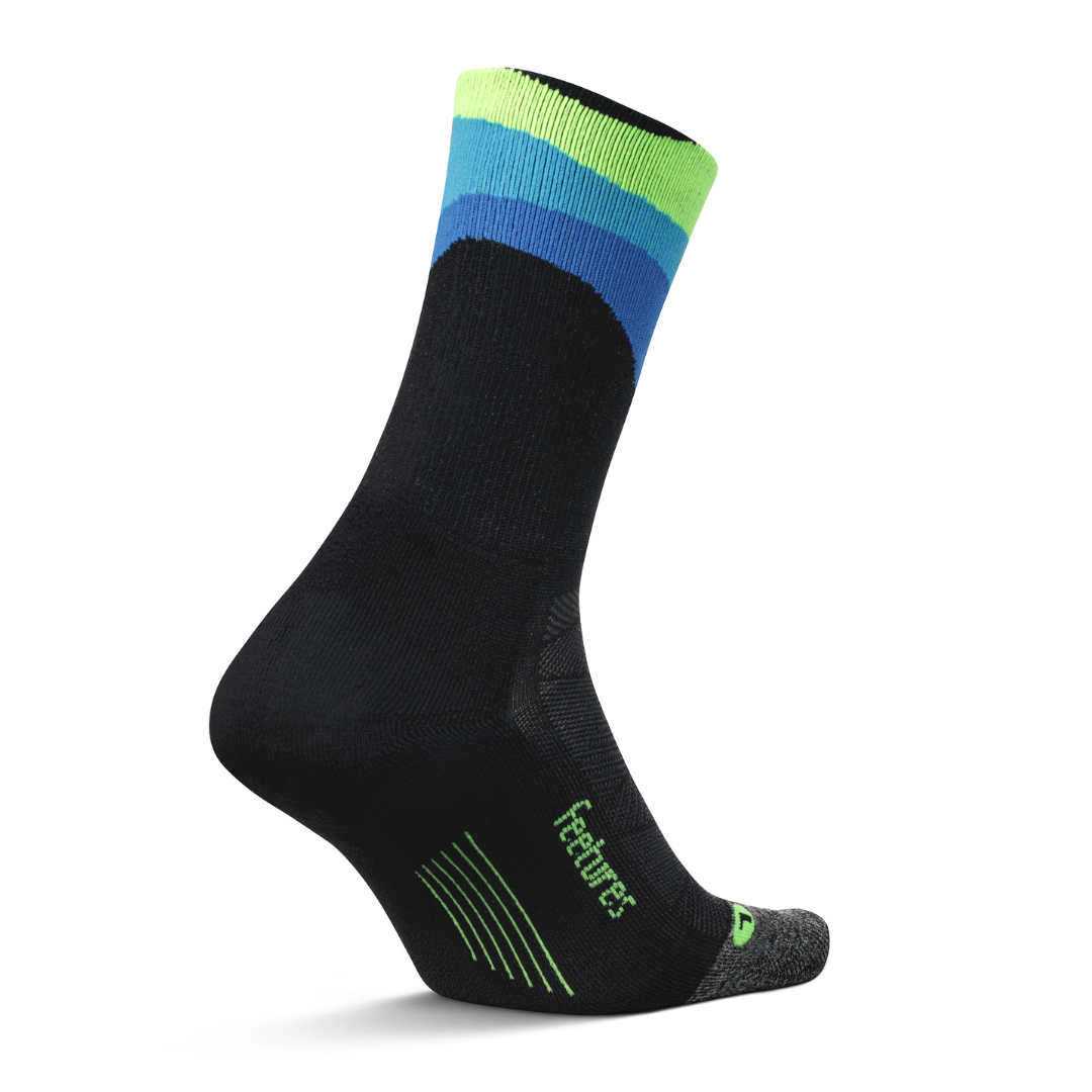 Feetures｜ELITE LIGHT CUSHION MINI CREW (Rhythmic Black)