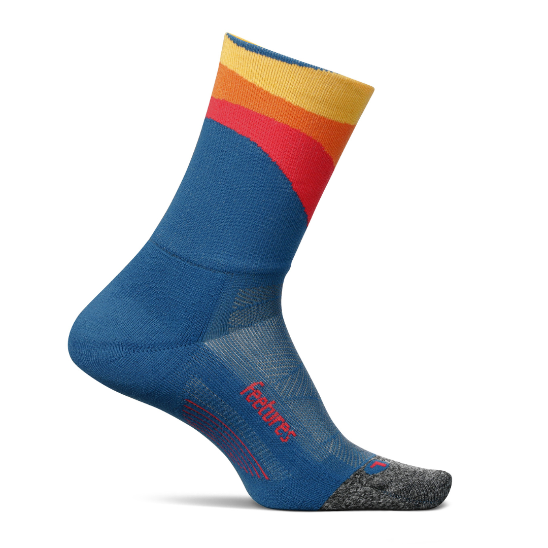 Feetures｜ELITE LIGHT CUSHION MINI CREW (Rhythmic Blue)