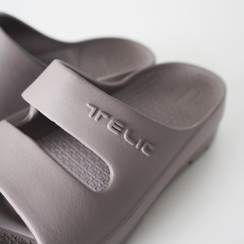 TELIC Recovery Sandals W-STRAP (Ash gray)