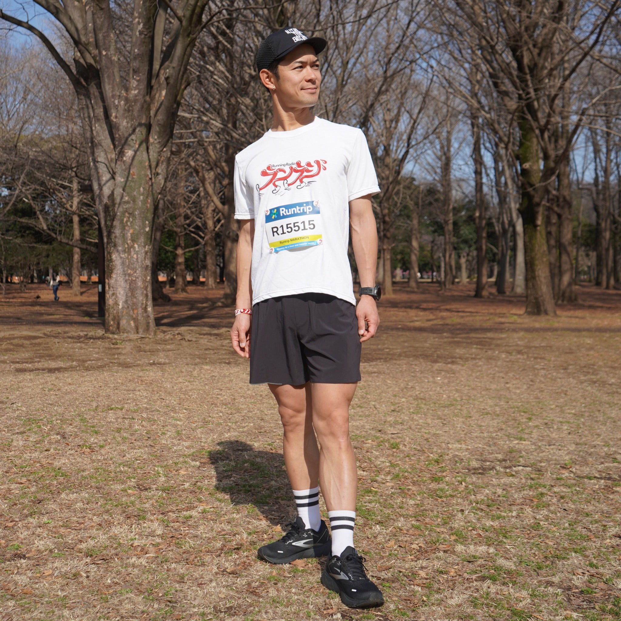 ランラジ オリジナルゼッケンホルダー（4個セット）