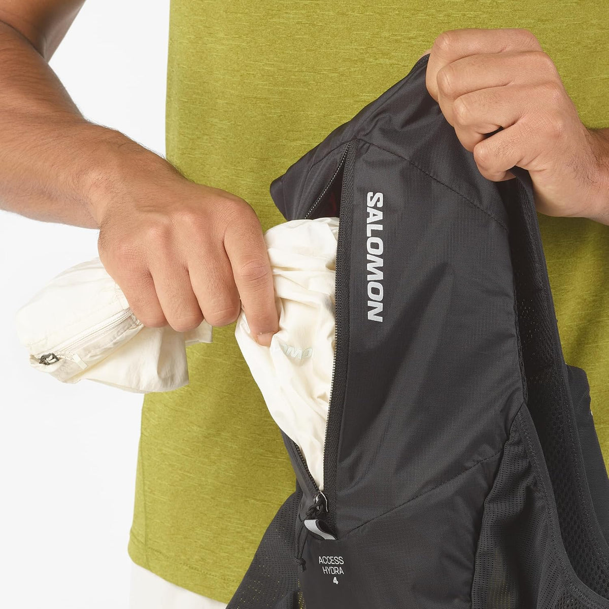 SALOMON HYDRA ACCESS 4 ONE FLASK ユニセックス ランニングベスト（フラスク1個付属）