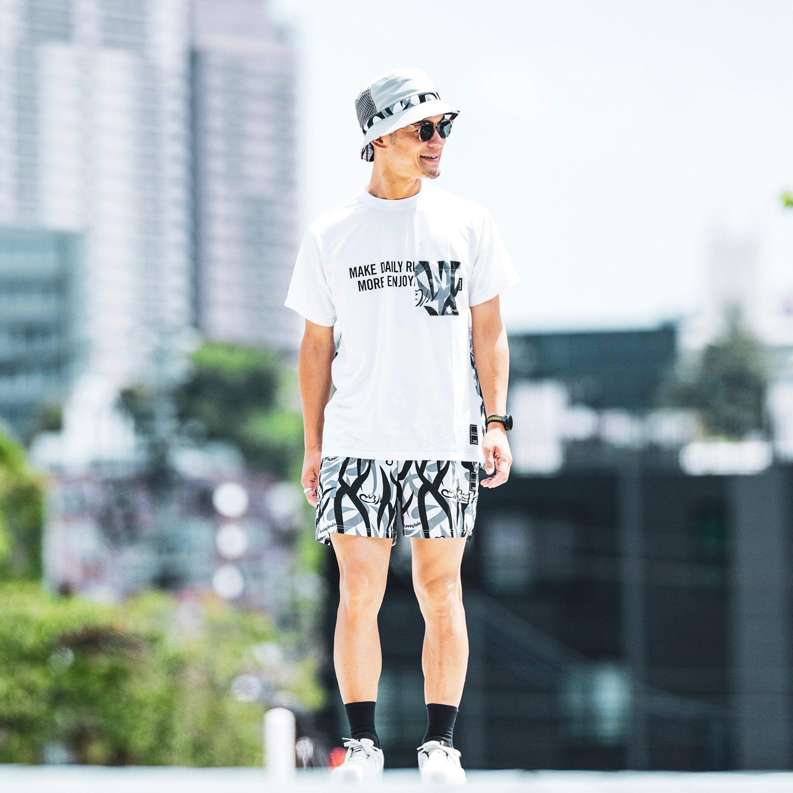 MMA × Takumi Okada Camo 7-pockets Shorts
