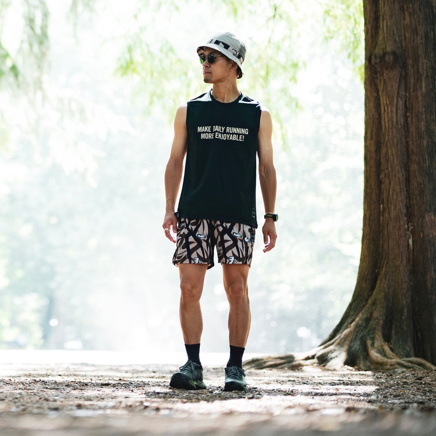 MMA × Takumi Okada Camo Sleeve-less