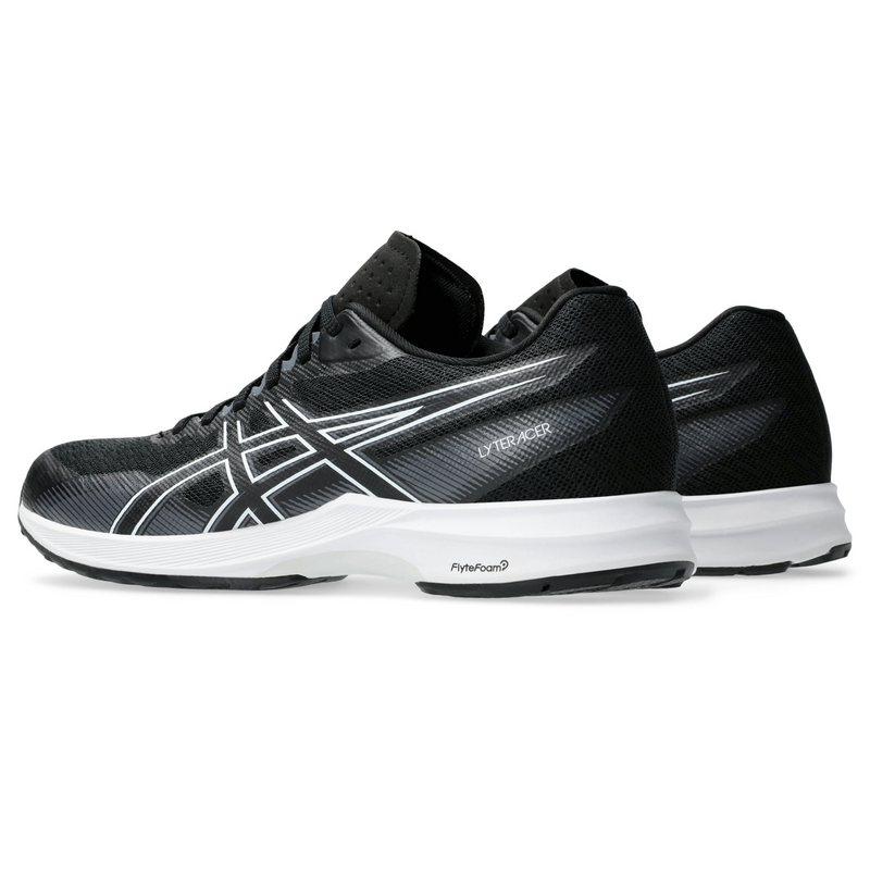 ASICS LYTERACER 5 (Women's) BLACK/WHITE