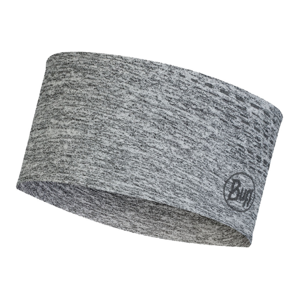 BUFF DRYFLX HEADBAND (SOLID LIGHT GREY / Reflector Print)