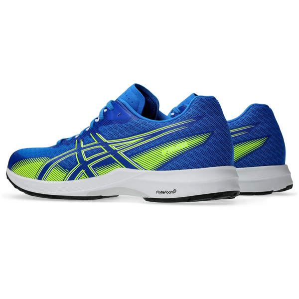 ASICS LYTERACER 5 (Men's) ELECTRIC BLUE/SAFETY YELLOW