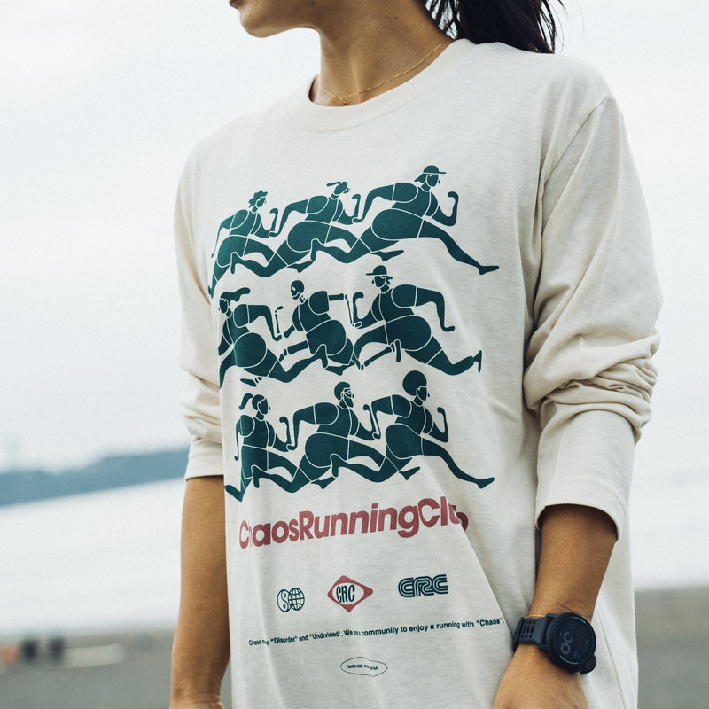 CHAOS Nostalgic Long-Sleeve Tee "Runner"