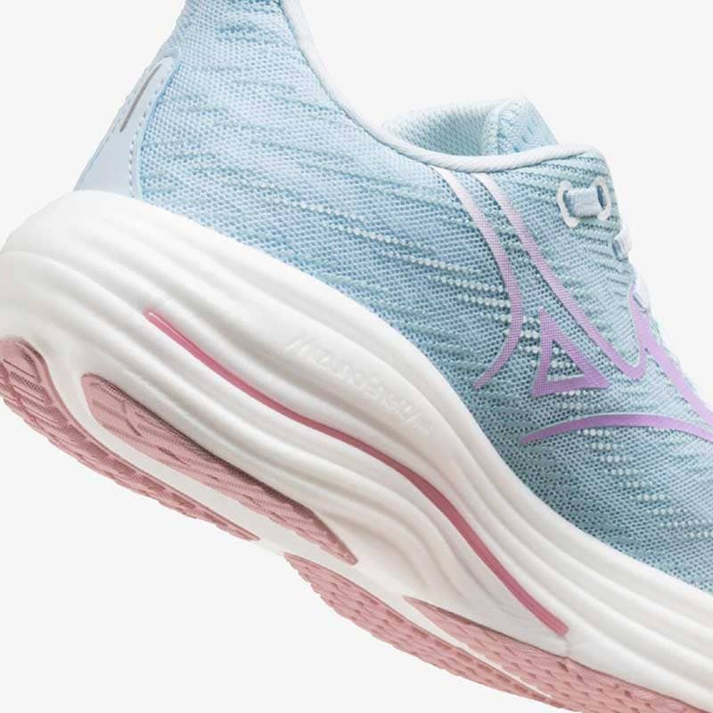 MIZUNO WAVE RIDER 29 SW (WOMENS) ライトブルー×パープル×ピンク