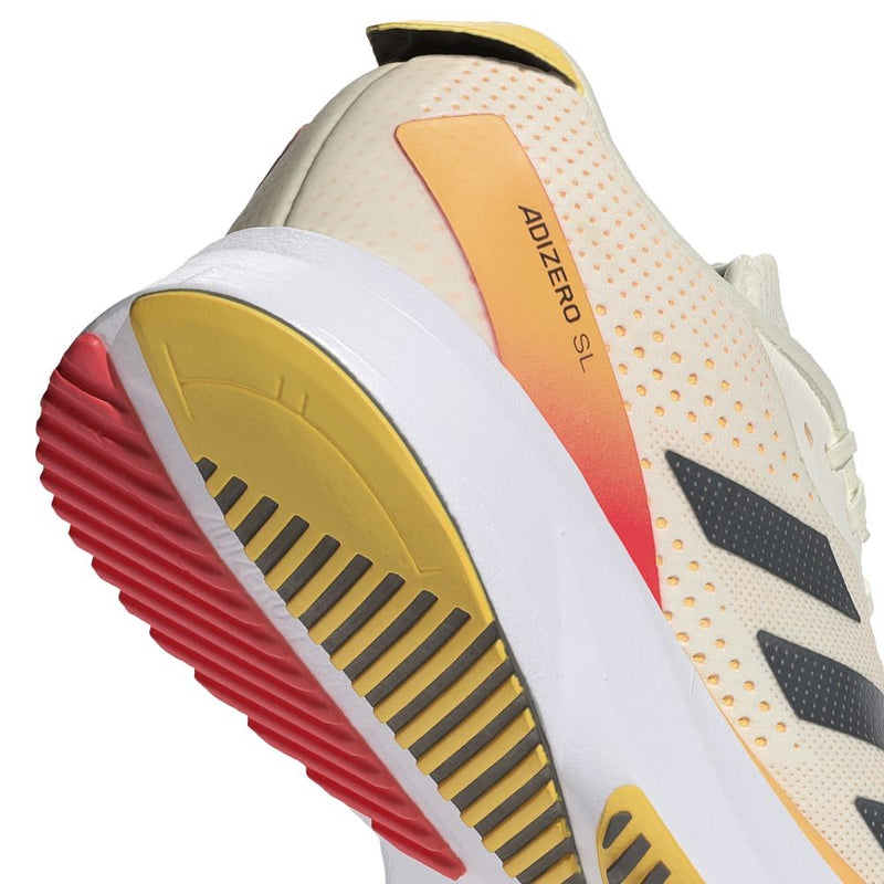 adidas ADIZERO SL（Men's） アイボリー/コアブラック/スパーク