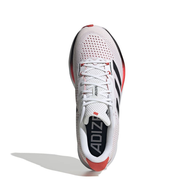 adidas ADIZERO SL（Men's） フットウェアホワイト/コアブラック/ブライトレッド