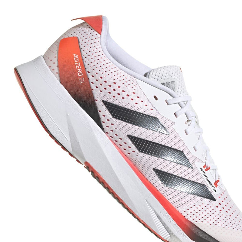adidas ADIZERO SL（Men's） フットウェアホワイト/コアブラック/ブライトレッド