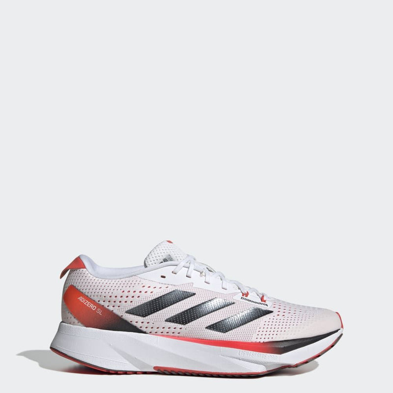 adidas ADIZERO SL（Men's） フットウェアホワイト/コアブラック/ブライトレッド