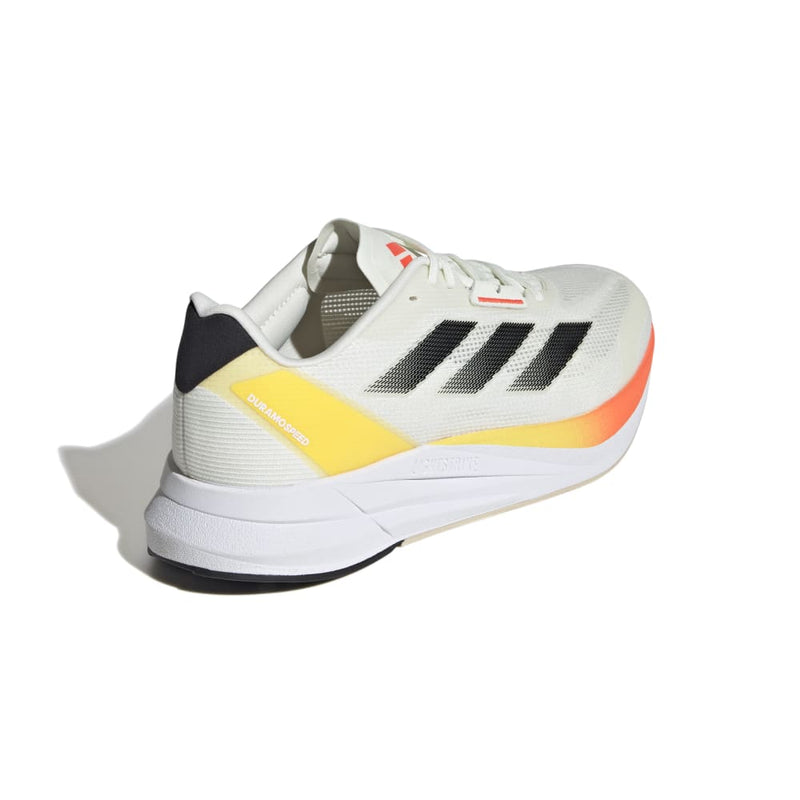 adidas ADIZERO DURAMO SPEED M (Men's) Ivory/Core Black/Solar Red