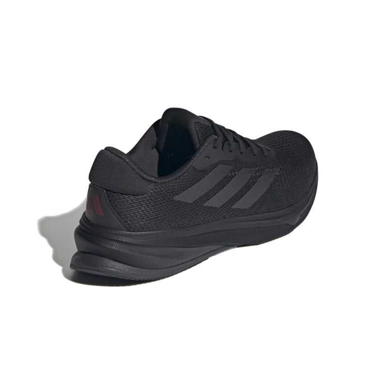 adidas SUPERNOVA RISE (Men's) Core Black/Core Black/Shadow Red