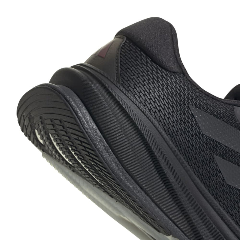 adidas SUPERNOVA RISE (Men's) Core Black/Core Black/Shadow Red
