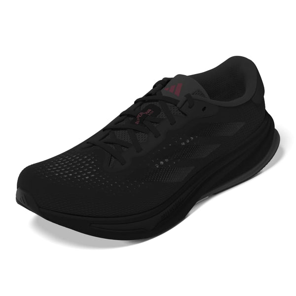 adidas SUPERNOVA RISE (Men's) Core Black/Core Black/Shadow Red