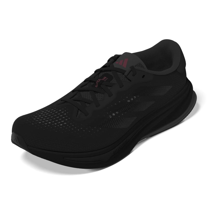 adidas SUPERNOVA RISE (Men's) Core Black/Core Black/Shadow Red