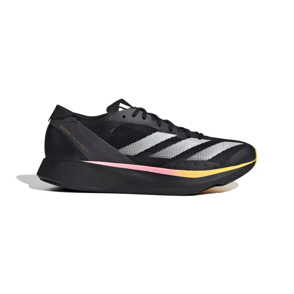 adidas ADIZERO TAKUMI SEN 10 M (MENS) Core Black/Zero Metallic/Spark adidas ADIZERO TAKUMI SEN 10 M (MENS) Core Black/Zero Metallic/Spark