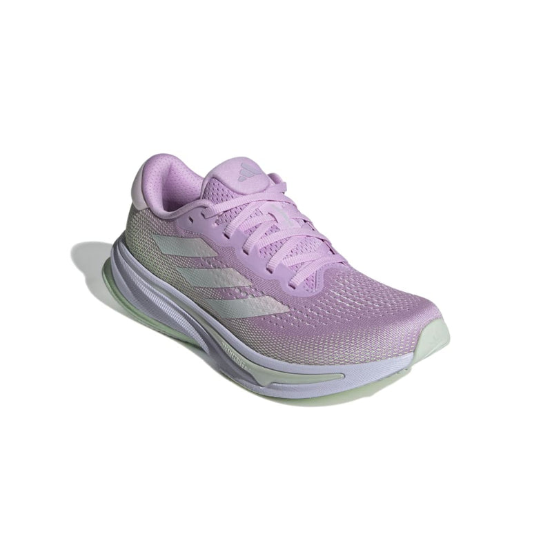 adidas SUPERNOVA RISE（Women's） ブリスライラック/リネングリーンメタリック/クリアピンク