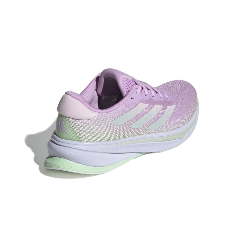 adidas SUPERNOVA RISE（Women's） ブリスライラック/リネングリーンメタリック/クリアピンク