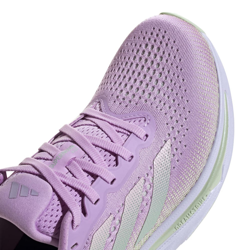 adidas SUPERNOVA RISE（Women's） ブリスライラック/リネングリーンメタリック/クリアピンク