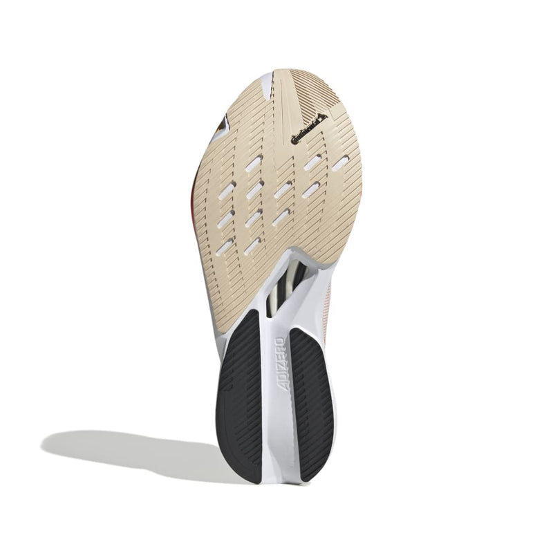 adidas ADIZERO BOSTON 12 (Men's) Ivory/Core Black/Solar Red