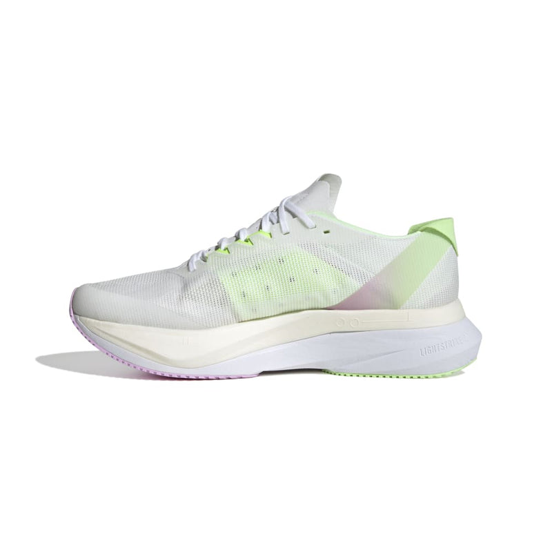 adidas ADIZERO BOSTON 12（Men's） フットウェアホワイト/コアブラック/グリーンスパーク