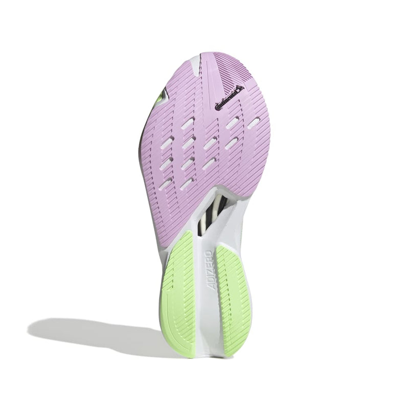 adidas ADIZERO BOSTON 12（Women's） フットウェアホワイト/コアブラック/グリーンスパーク