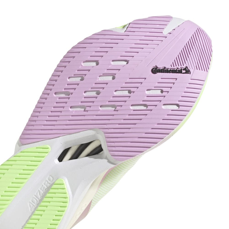 adidas ADIZERO BOSTON 12（Women's） フットウェアホワイト/コアブラック/グリーンスパーク