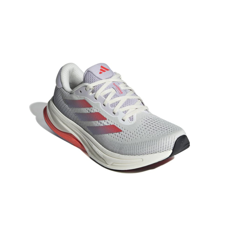 adidas SUPERNOVA SOLUTION (Women's) Off-White/Solar Red/Silver Violet