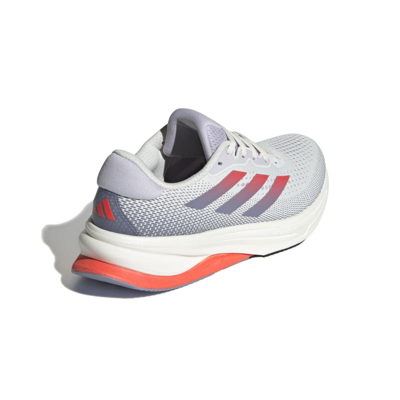 adidas SUPERNOVA SOLUTION (Women's) Off-White/Solar Red/Silver Violet
