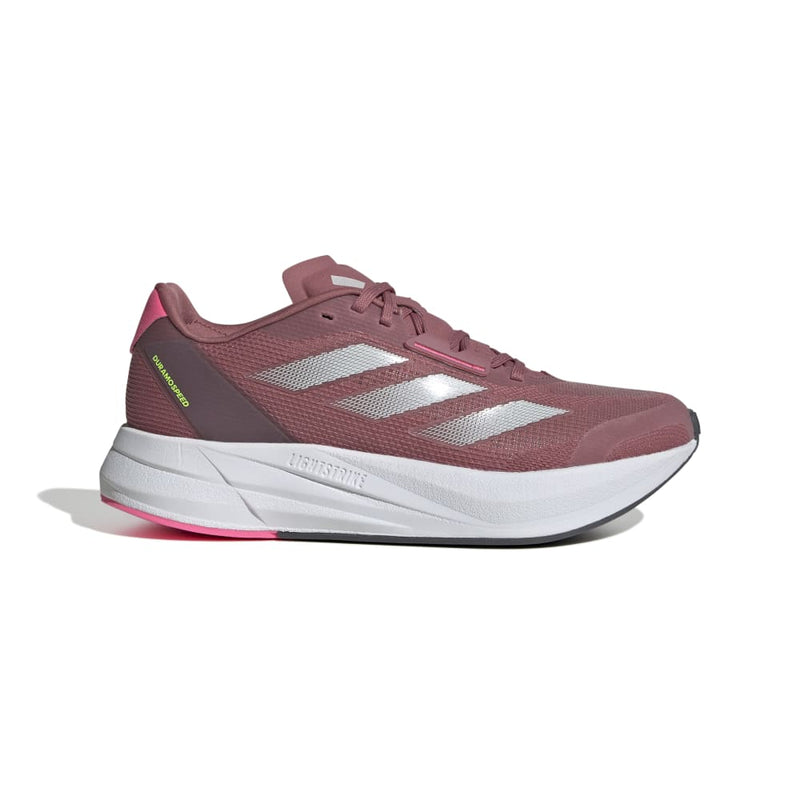 adidas ADIZERO DURAMO SPEED W (WOMENS) Pre-rubbed Crimson/Zero Metallic/Shadow Fig