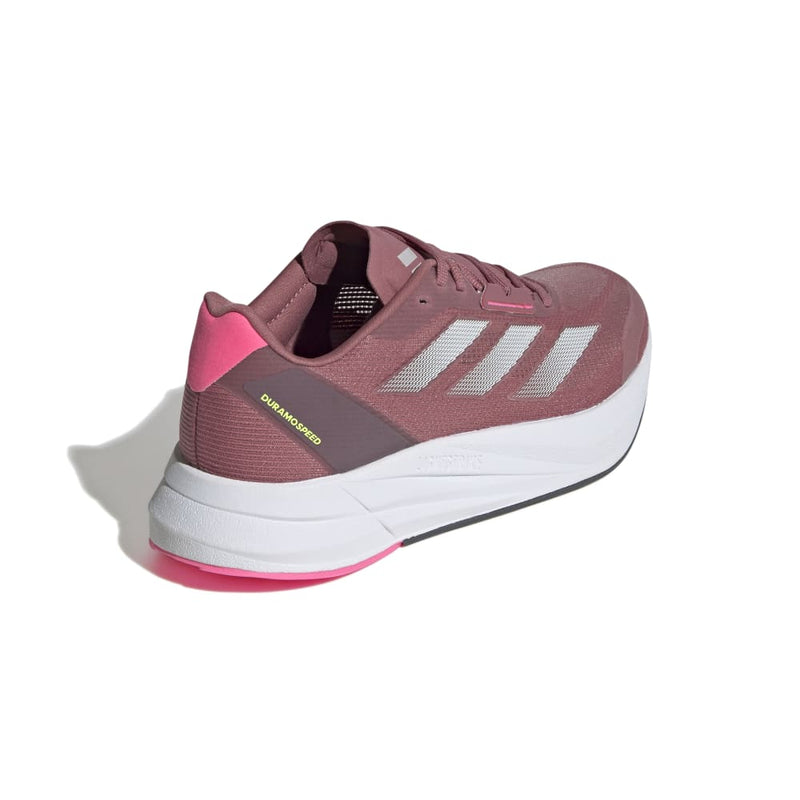adidas ADIZERO DURAMO SPEED W (WOMENS) Pre-rubbed Crimson/Zero Metallic/Shadow Fig
