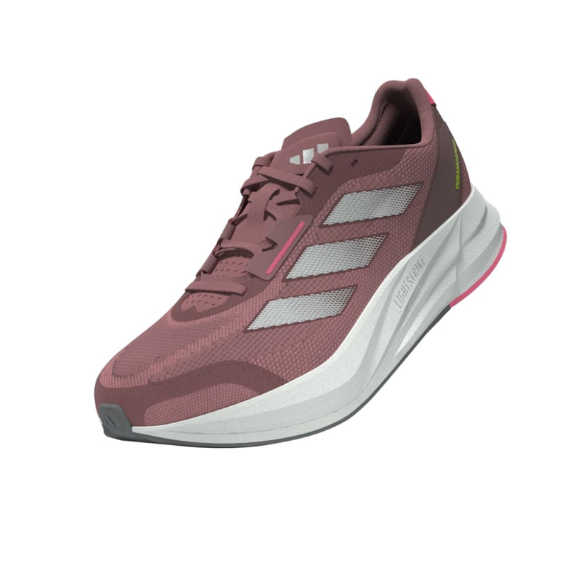 adidas ADIZERO DURAMO SPEED W (WOMENS) Pre-rubbed Crimson/Zero Metallic/Shadow Fig
