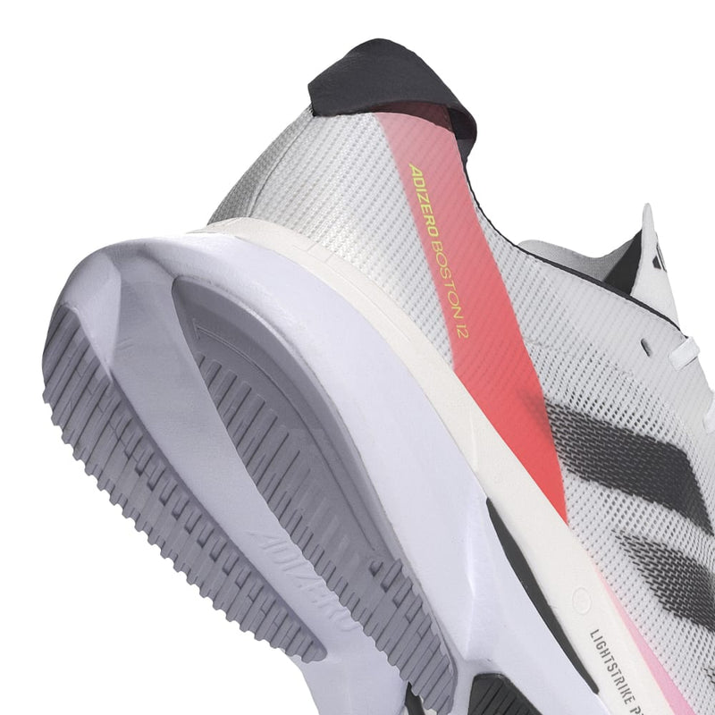 adidas ADIZERO BOSTON 12 M (MENS) フットウェアホワイト/オーロラメタリック/ソーラーレッド
