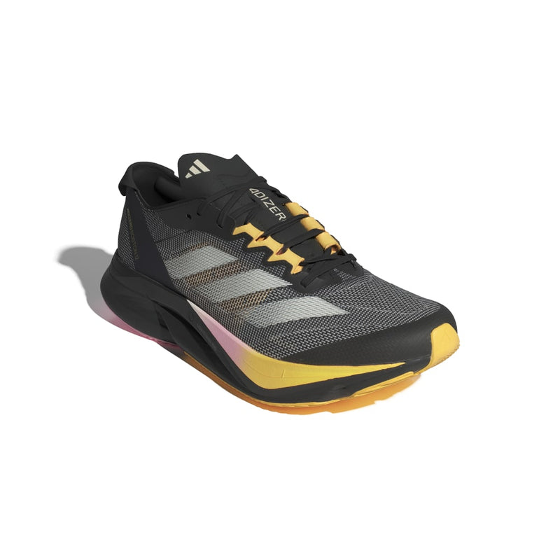 adidas ADIZERO BOSTON 12 M (MENS) コアブラック/ゼロメタリック/スパーク