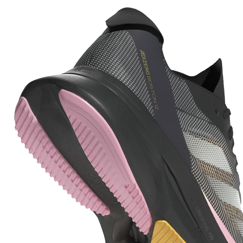 adidas ADIZERO BOSTON 12 M (MENS) コアブラック/ゼロメタリック/スパーク