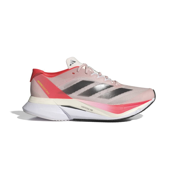 adidas ADIZERO BOSTON 12 W (WOMENS) サンディーピンク/オーロラメタリック/ソーラーレッド