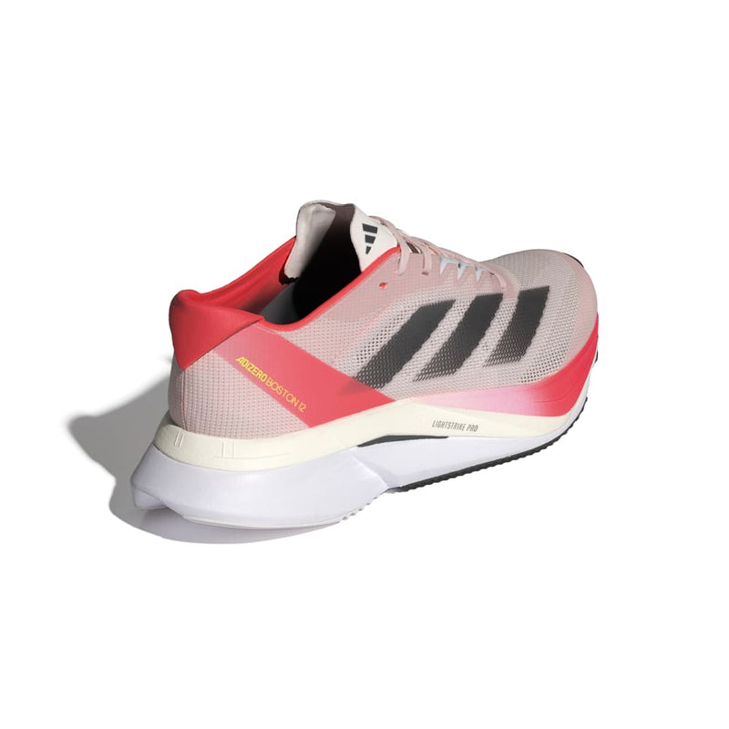 adidas ADIZERO BOSTON 12 W (WOMENS) サンディーピンク/オーロラメタリック/ソーラーレッド