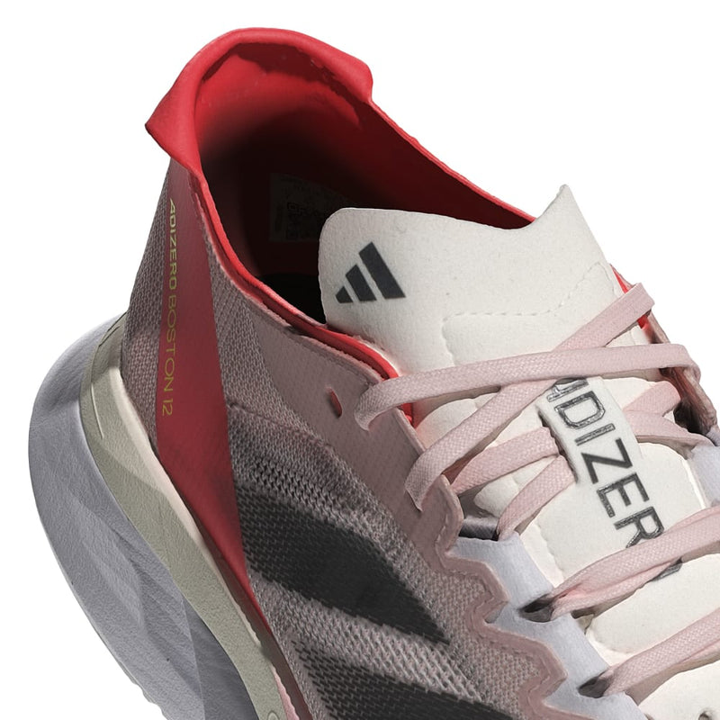 adidas ADIZERO BOSTON 12 W (WOMENS) サンディーピンク/オーロラメタリック/ソーラーレッド