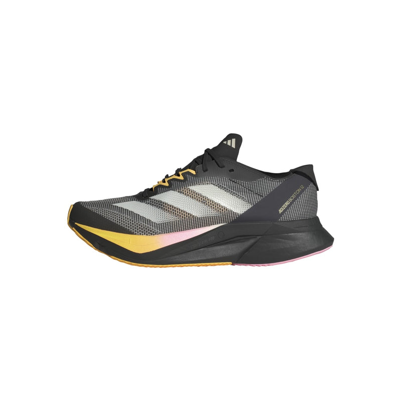 adidas ADIZERO BOSTON 12 W (WOMENS) コアブラック/ゼロメタリック/スパーク