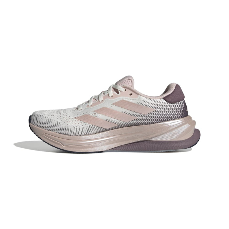 adidas SUPERNOVA SOLUTION W (WOMENS) オフホワイト/サンディーピンクメタリック/サンディーピンク